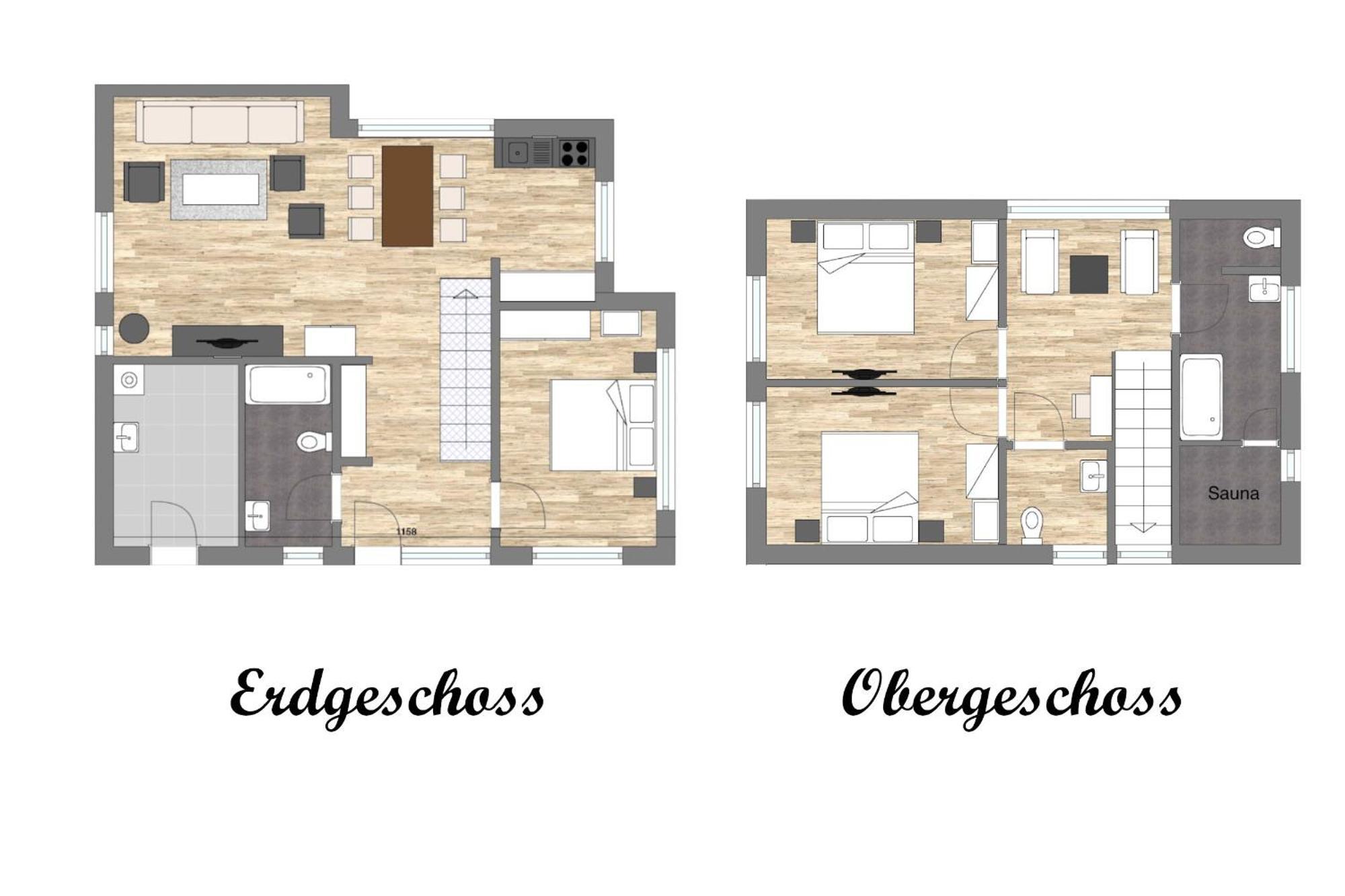 Ferienhaus Fritz Reethus Mit Sauna Und Kamin Loddin Eksteriør bilde